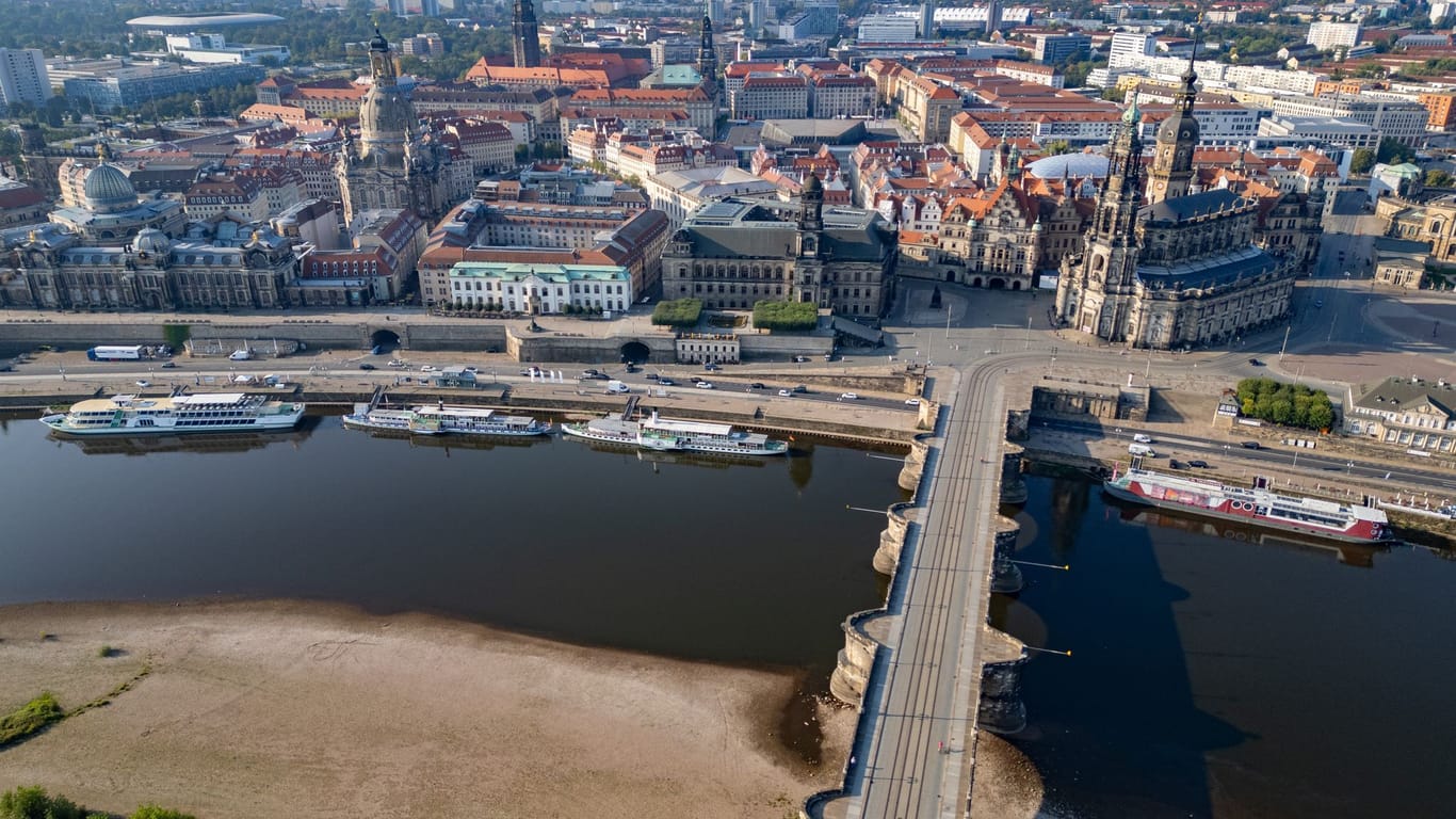 Trockenheit in Dresden