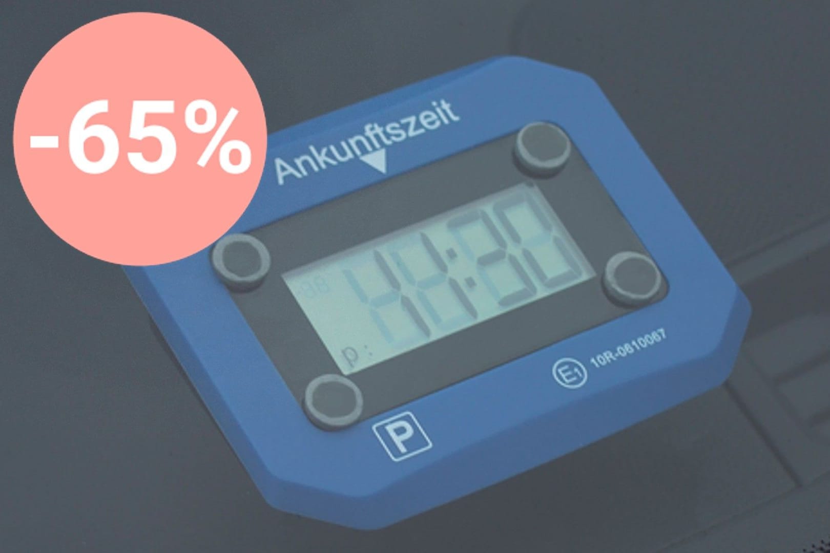 Bei Aldi ist eine automatische Parkscheibe jetzt für nur 17,99 Euro erhältlich.