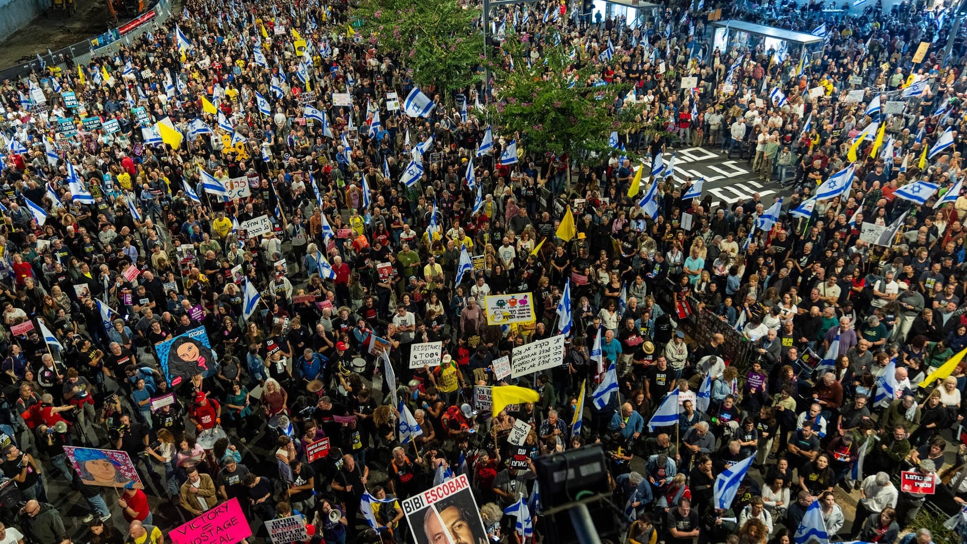 Nahostkonflikt - Proteste in Tel Aviv