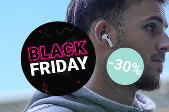 Am Black Friday können Sie die AirPods 2 jetzt für unter 200 Euro ergattern – ein echtes Schnäppchen! (Symbolbild)