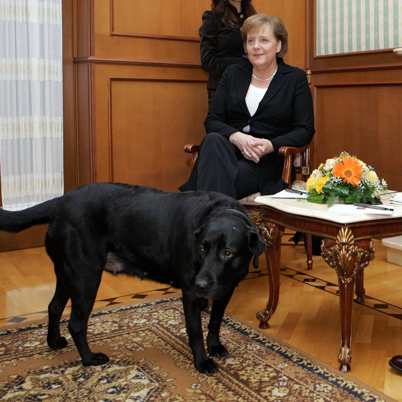 Angela Merkel und Wladimir Putin: 2007 trafen sich die damalige Bundeskanzlerin und der Präsident in Sotchi.