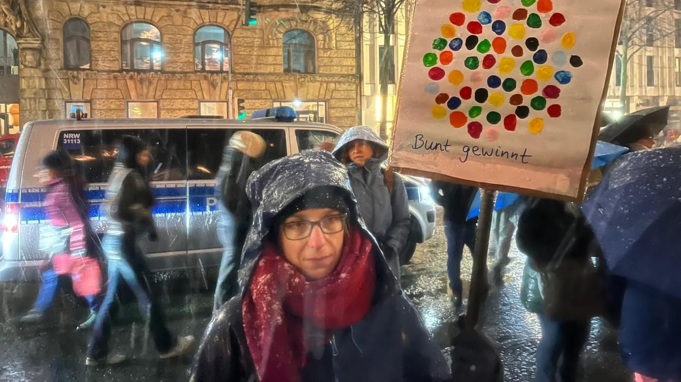 Sarah Rodenburg ist gekommen, weil die AfD ihr Angst macht.