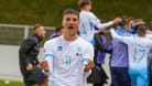 Großer Jubel: Die Fußballer aus San Marino freuen sich über einen historischen Triumph.