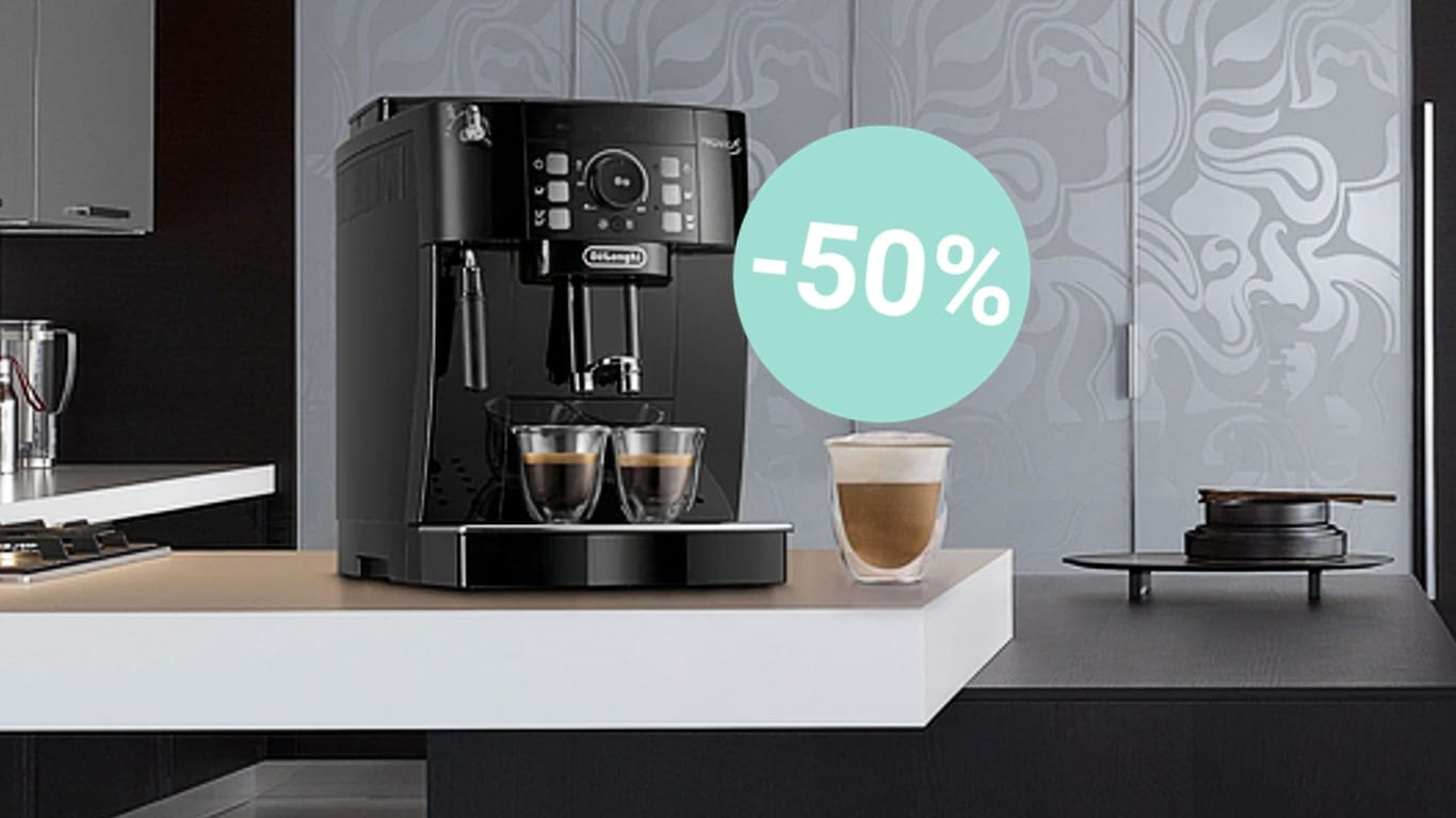 Greifen Sie zu – der De'Longhi Kaffeevollautomat kostet heute im Aldi-Onlineshop nur die Hälfte!