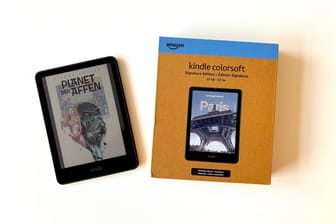 Das Display des Kindle Colorsoft ist matt und kontrastreich.