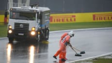 Unwetter stoppt Formel 1: Qualifikation abgesagt