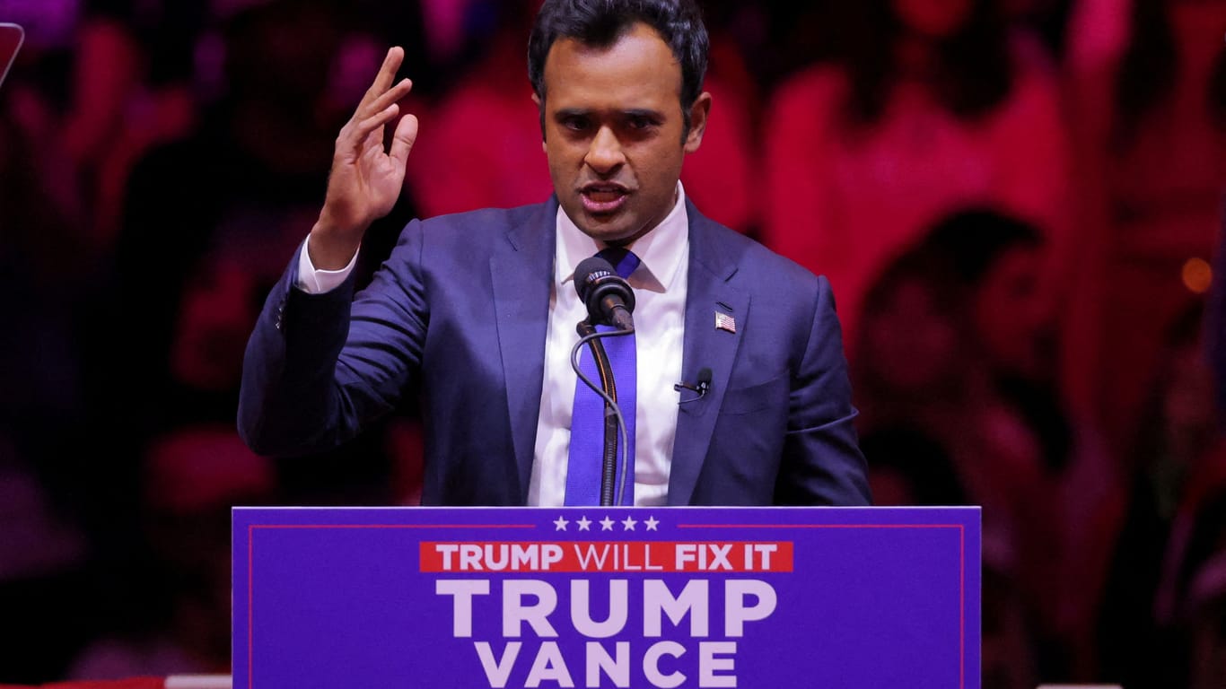 Investor Vivek Ramaswamy: Der frühere Herausforderer von Donald Trump ist längst einer seiner wichtigsten Unterstützer.