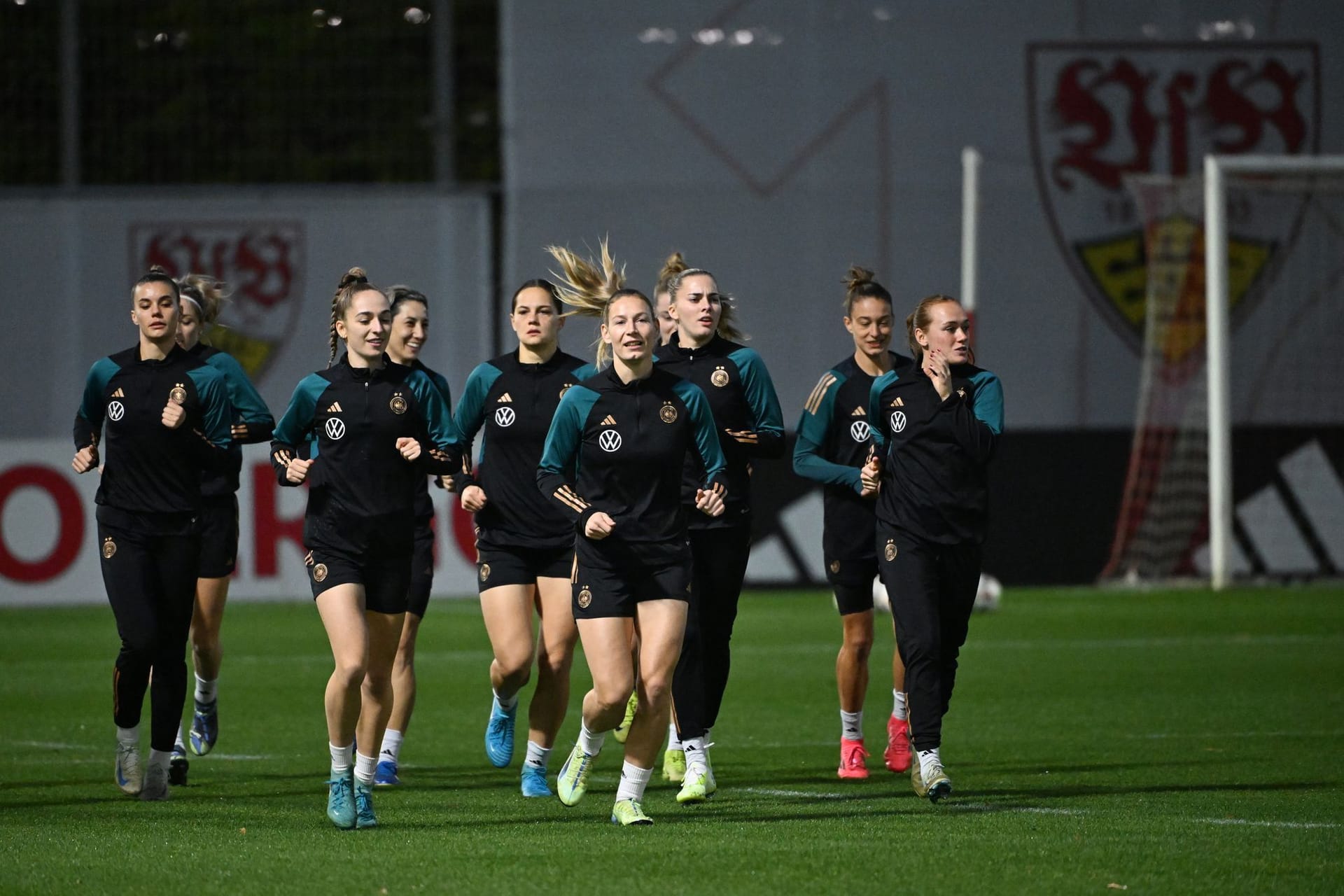 Fußball: Frauen, Training des DFB-Teams