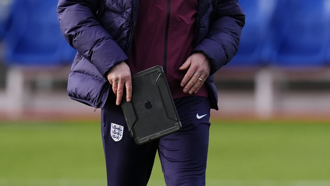 Training der englischen Fußballnationalmannschaft