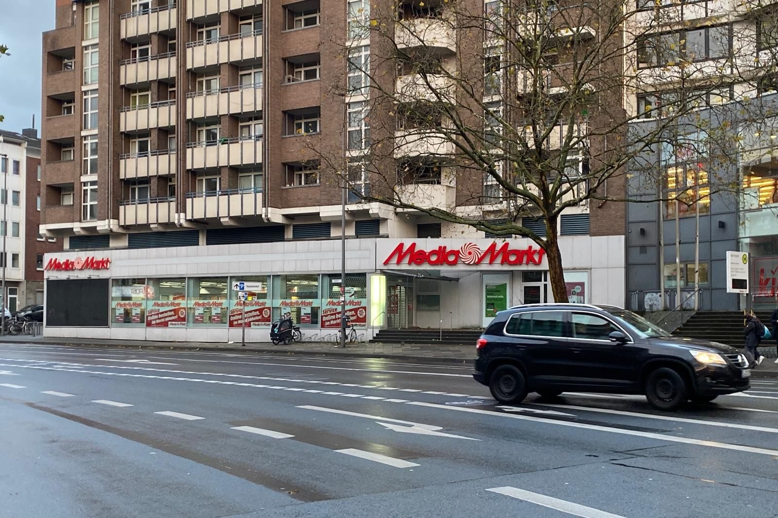 Der Media Markt an der Franzstraße (Archivbild): Mehr als 30 Jahre gab es die Filiale am City Center.