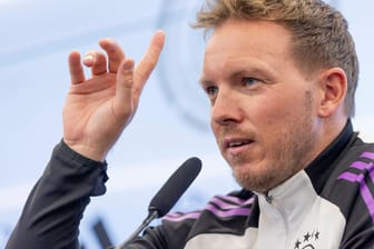 Julian Nagelsmann: Der deutsche Bundestrainer zeigte sich von einer Spieler-Absage unbeeindruckt.