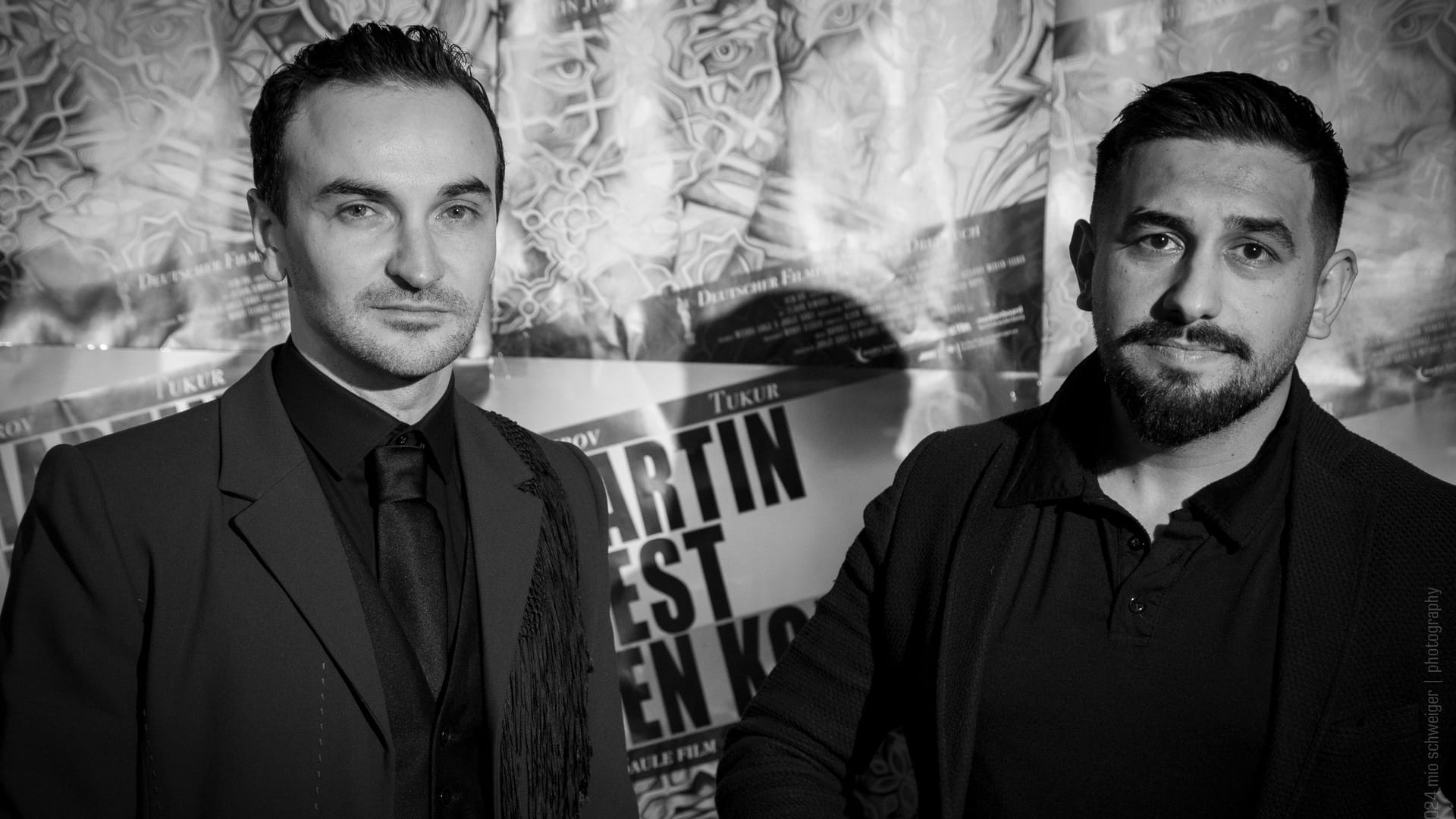 Jurijs Saule (l.) und Zejhun Demirov, der im Film den rachsüchtigen Martin spielt.