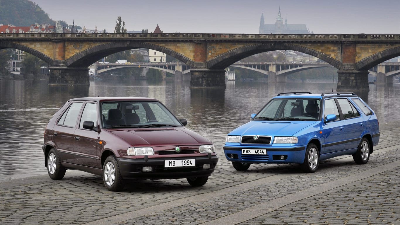 Skoda Felicia: 1995 kam der Kombi ("Combi") auf den Markt.