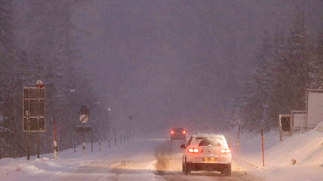 Weitere Schneefälle in Baden-Württemberg erwartet