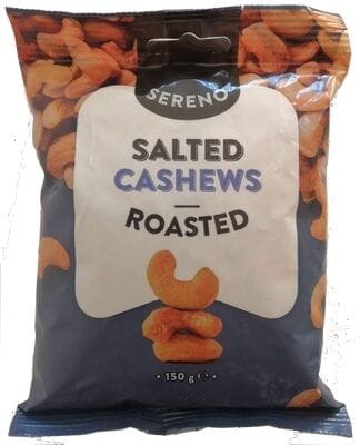 Um diesen Artikel geht es: Sereno Cashews Salted & Roasted (Abbildung kann abweichen).