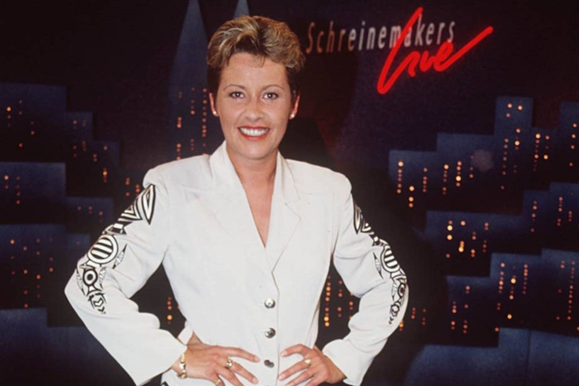 Margarethe Schreinemakers 1994 in "Schreinemakers live".