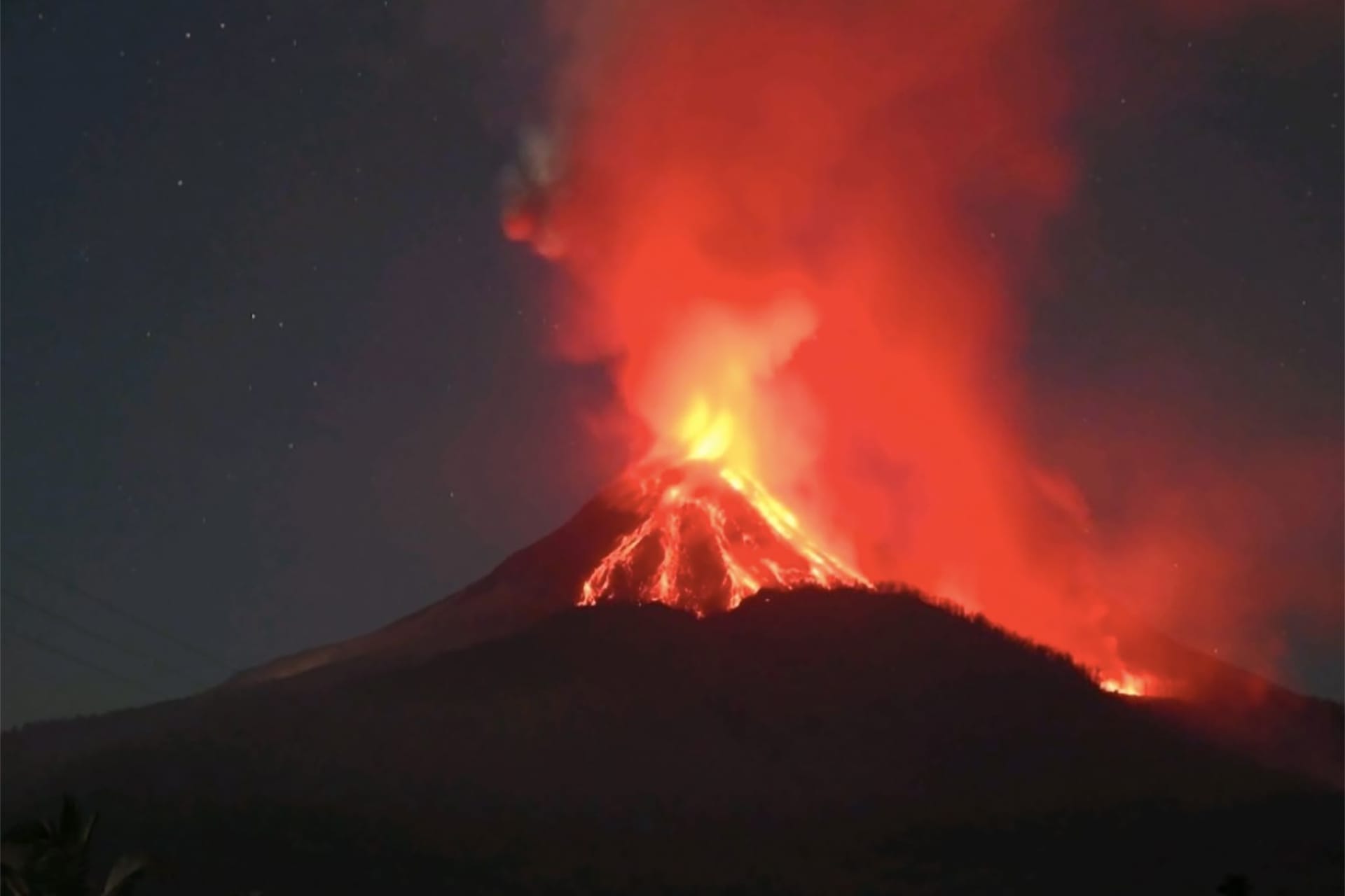 Vulkanausbruch in Indonesien