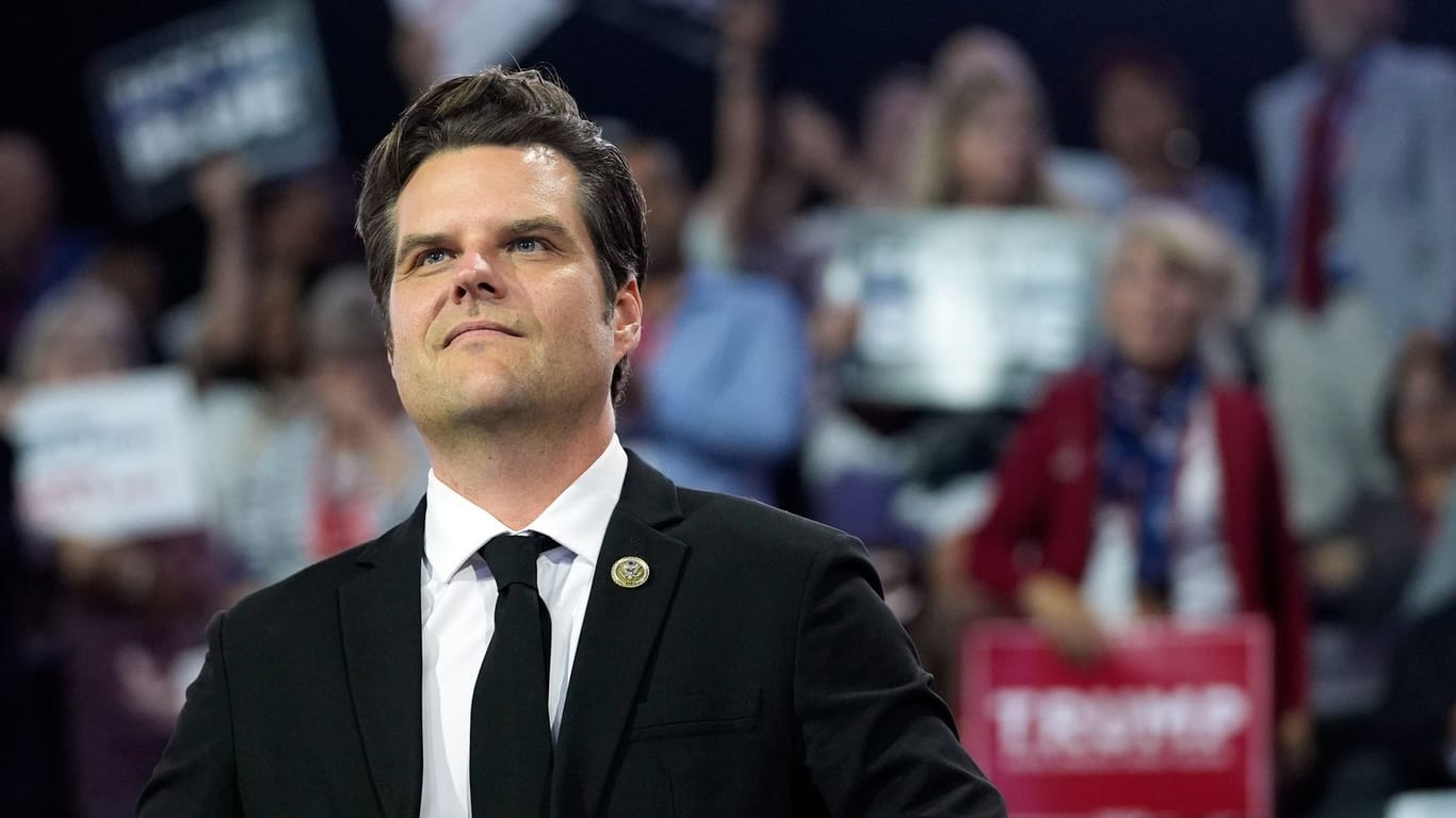 Matt Gaetz: Er vertritt Florida im Repräsentantenhaus.