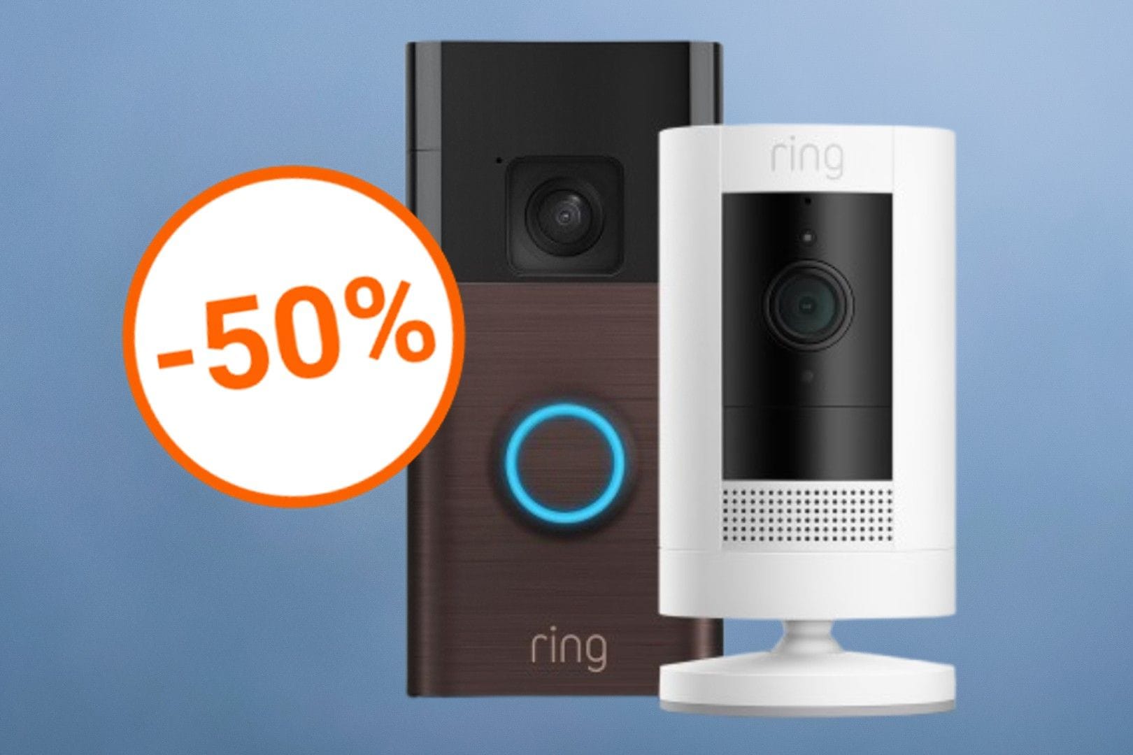 Amazon lockt mit 50 Prozent Rabatt auf ein smartes Security-Bundle von Ring.