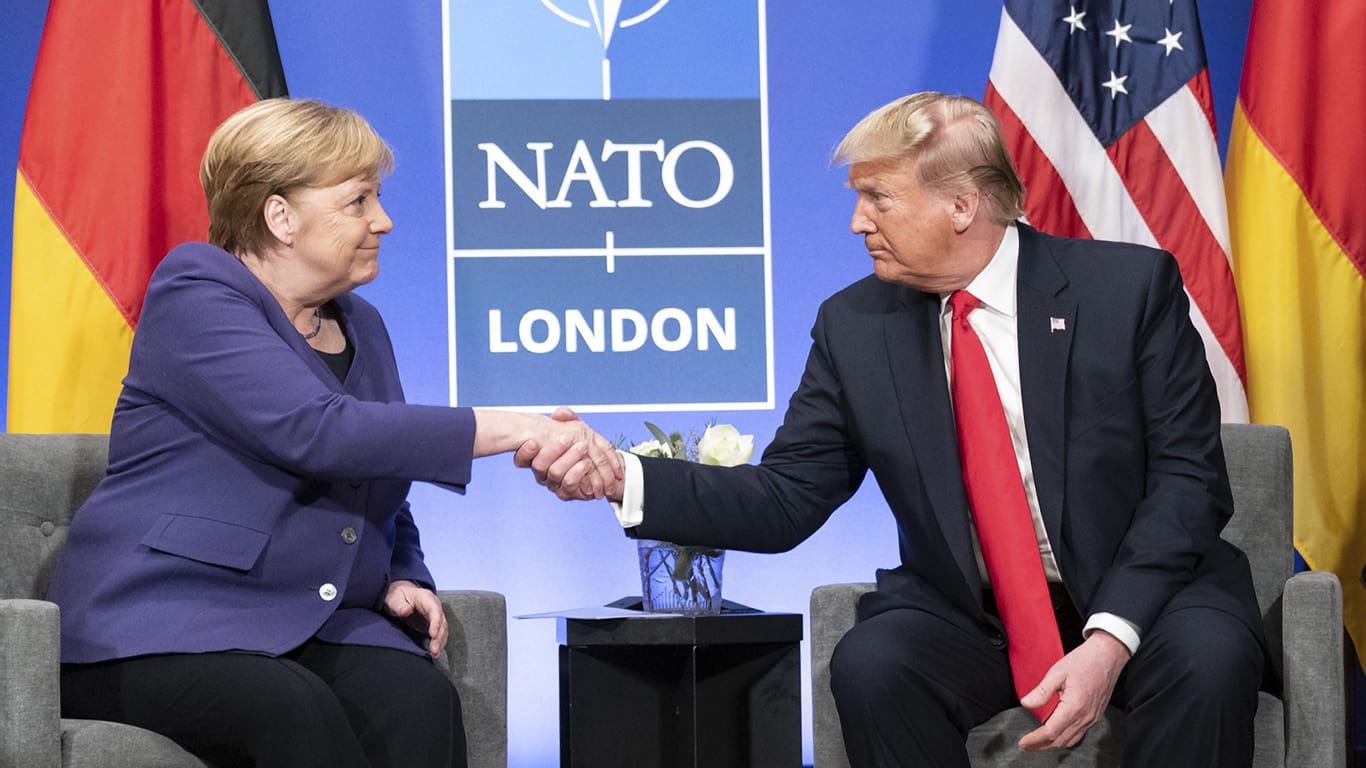 Donald Trump und Angela Merkel (Archibild): Ihr Verhältnis galt als angespannt.