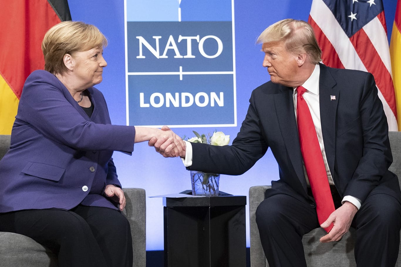 Donald Trump und Angela Merkel (Archibild): Ihr Verhältnis galt als angespannt.