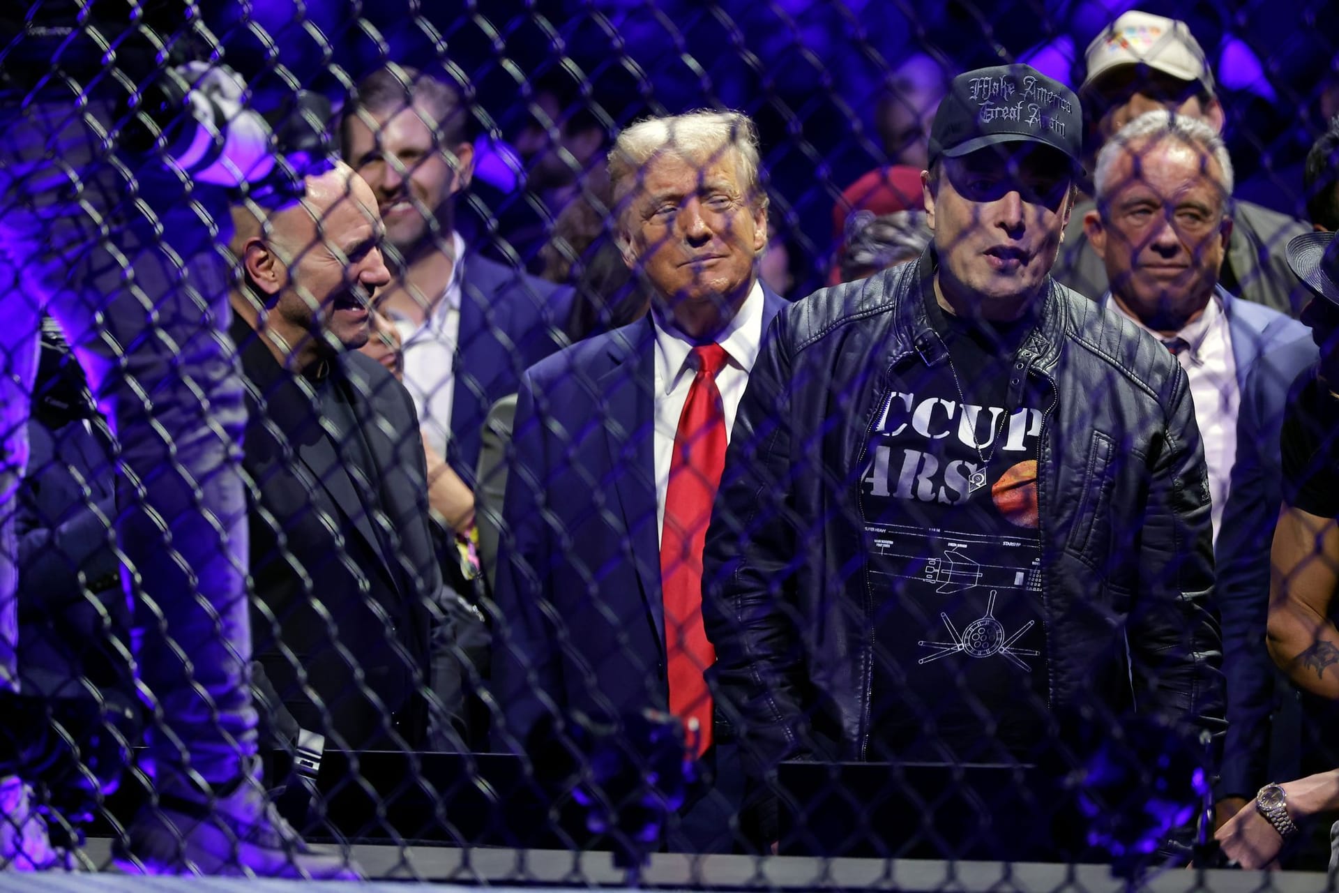 Trump bei UFC-Kampf