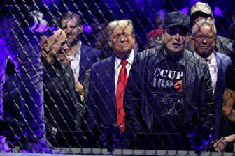 Trump bei UFC-Kampf