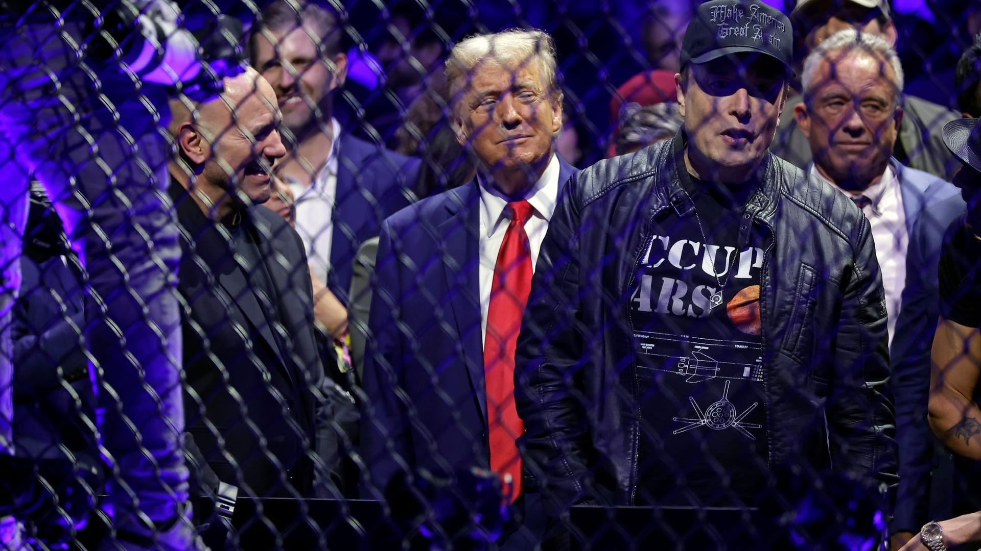 Trump bei UFC-Kampf