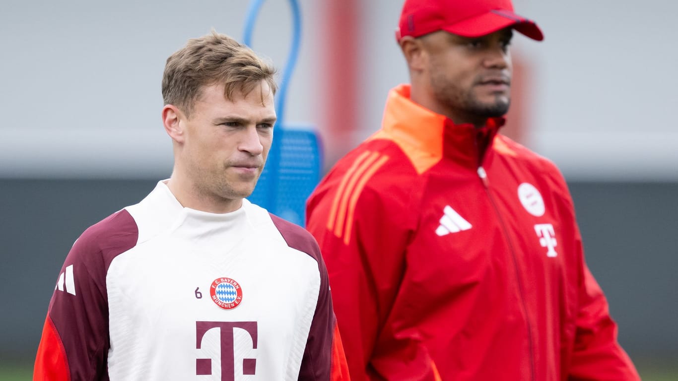 Joshua Kimmich und Vincent Kompany