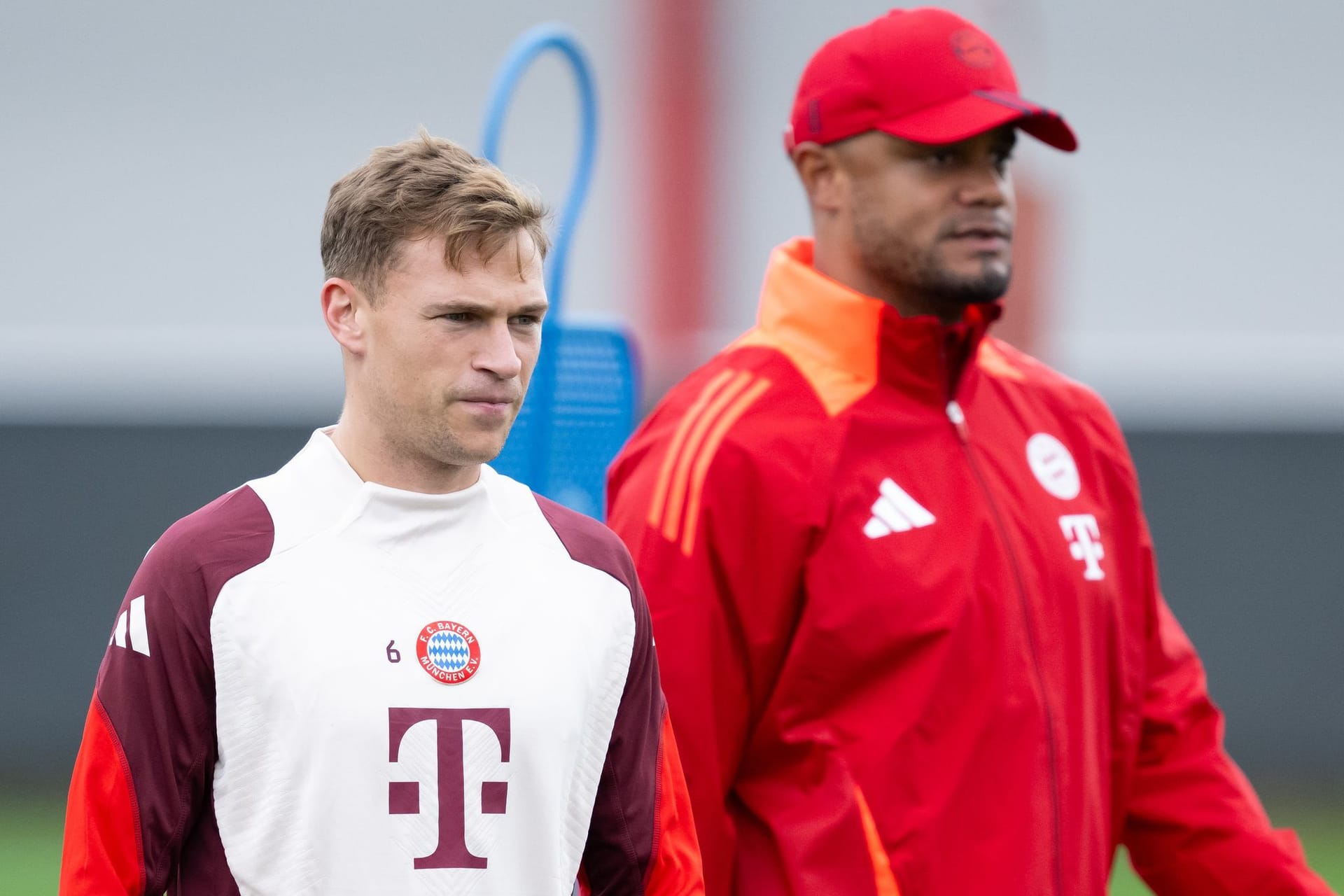 Joshua Kimmich und Vincent Kompany