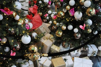 Geschenke unter Weihnachtsbäumen: In Hannover haben viele Menschen für Kinder im Krankenhaus gespendet.