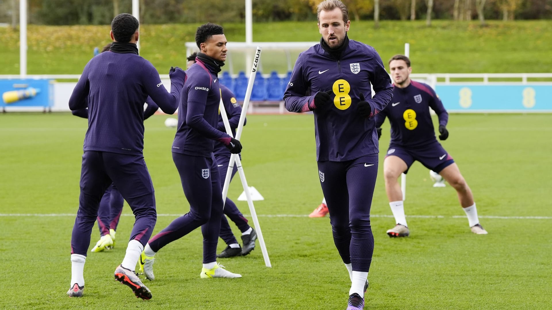 Training der englischen Fußballnationalmannschaft