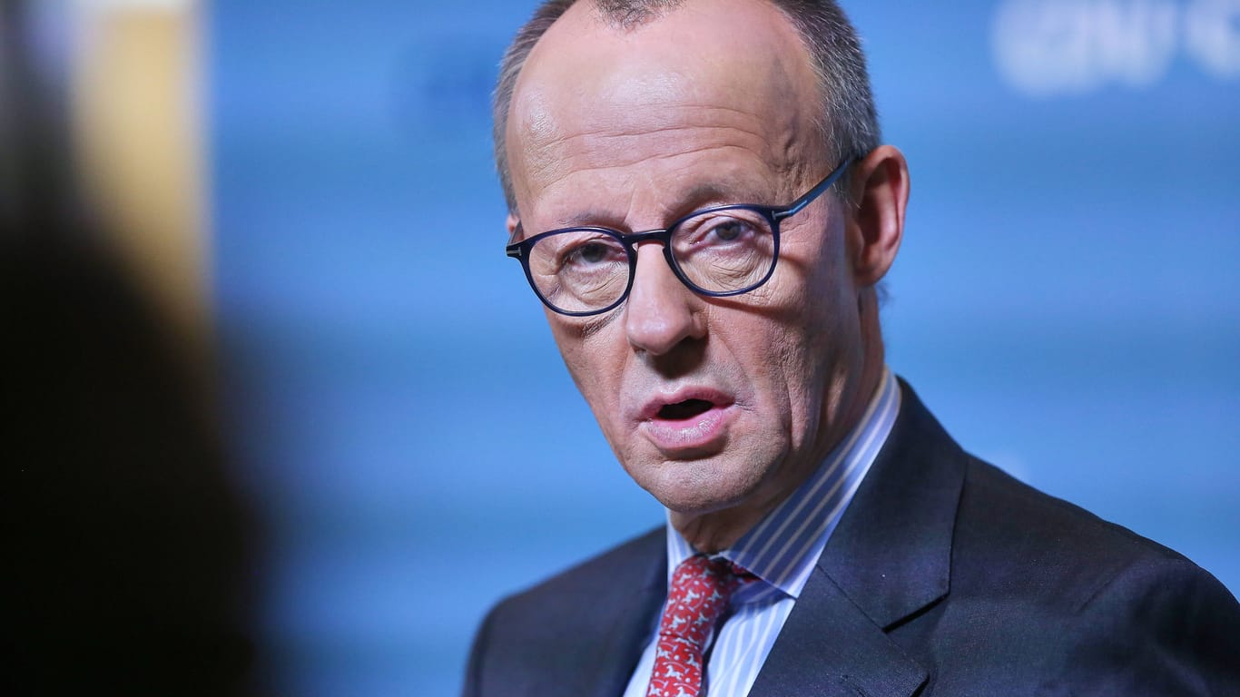 CDU-Chef Friedrich Merz schickt sich an, Bundeskanzler zu werden.