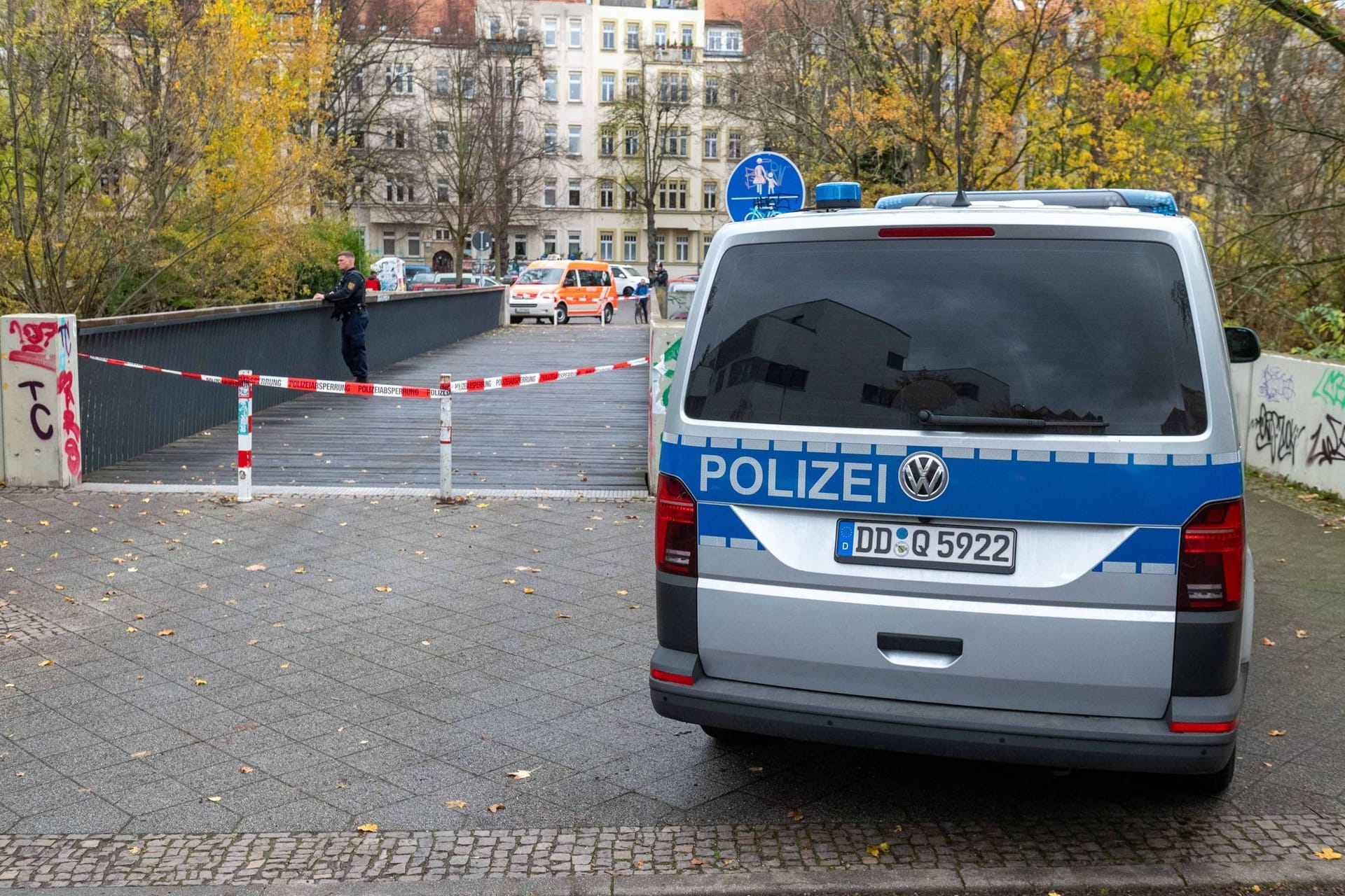 Leichenfund in Leipzig - Polizei ermittelt