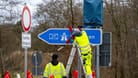 Bauarbeiten auf der A27 (Archivbild): Die Sperrung dauert vier Wochen lang.