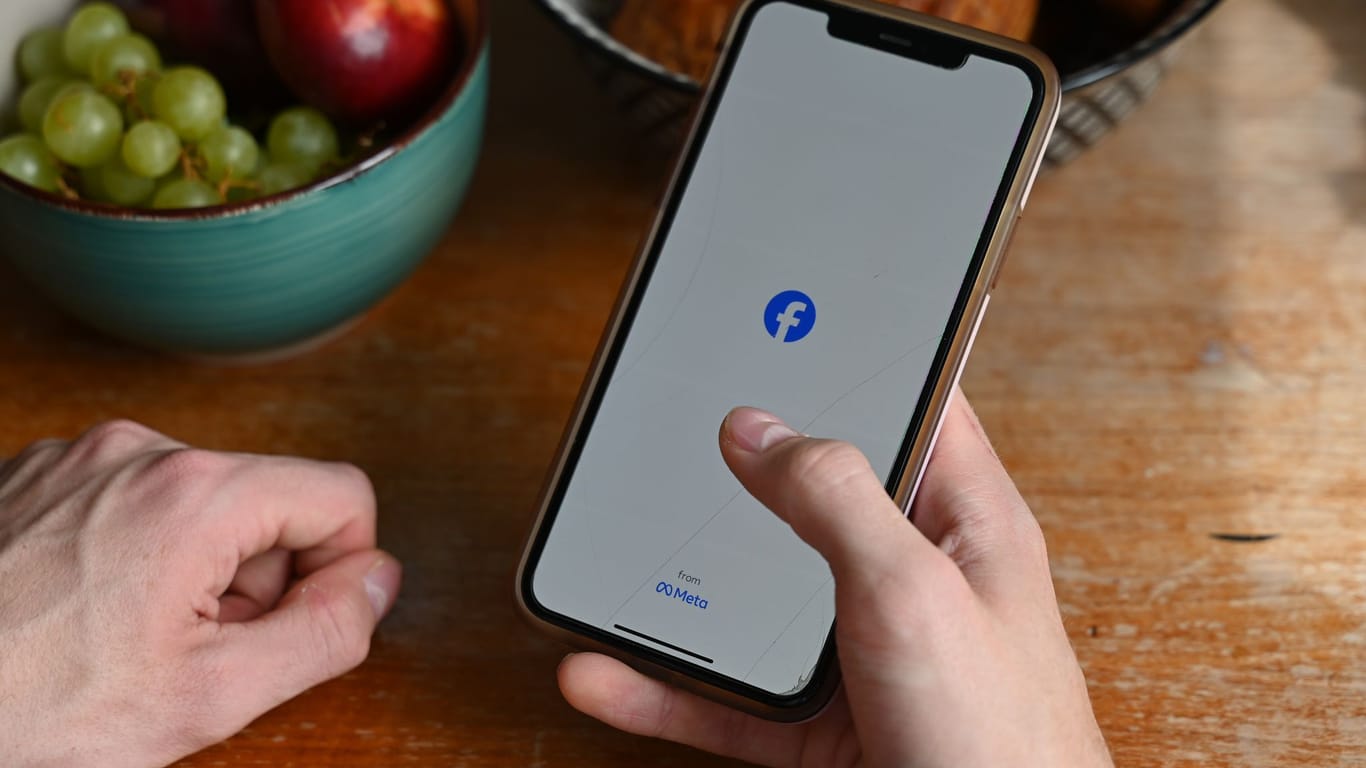 Facebook-App auf Smartphone