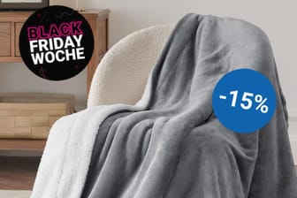 Die Kuscheldecke der Marke Bedsure, ist während der Black Week bei Amazon günstiger zu erhalten