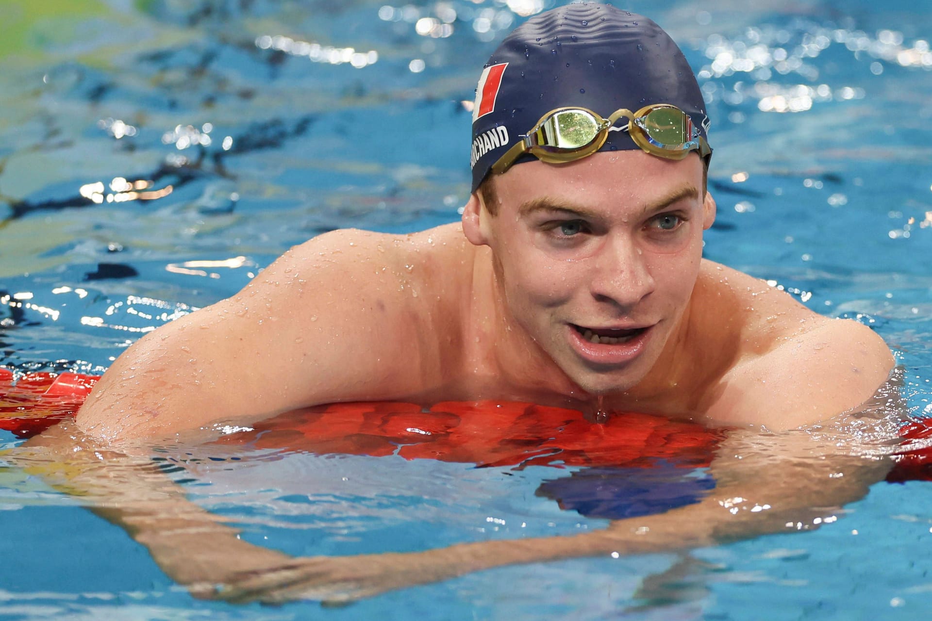 Léon Marchand: Der Schwimm-Olympiasieger ist in Bestform.