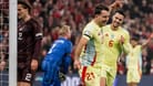 Leitete Spaniens Sieg ein: Mikel Oyarzabal feiert sein Tor gegen Dänemark.