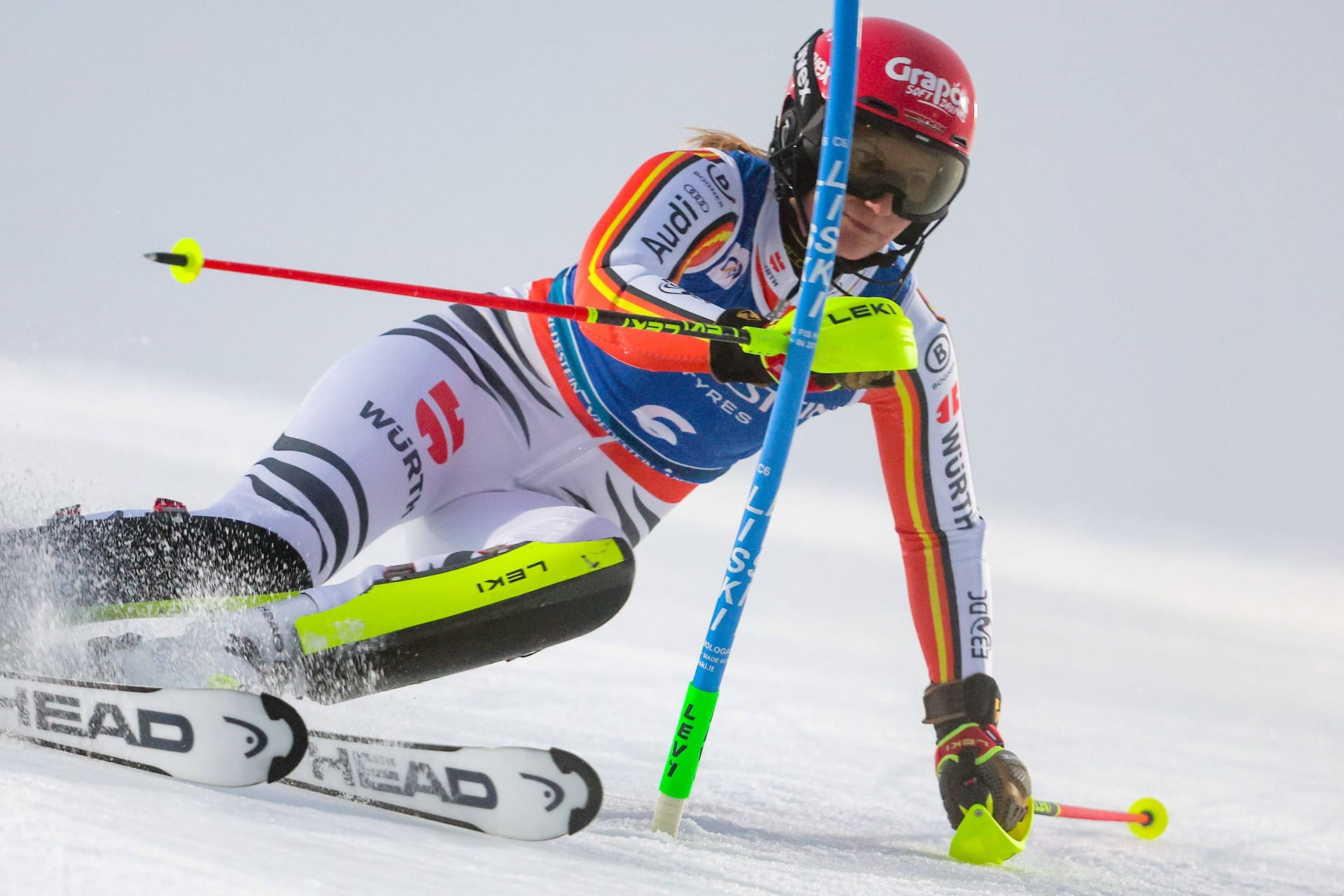 Lena Dürr: Die Skirennläuferin präsentiert sich zum Saisonstart in Topform.