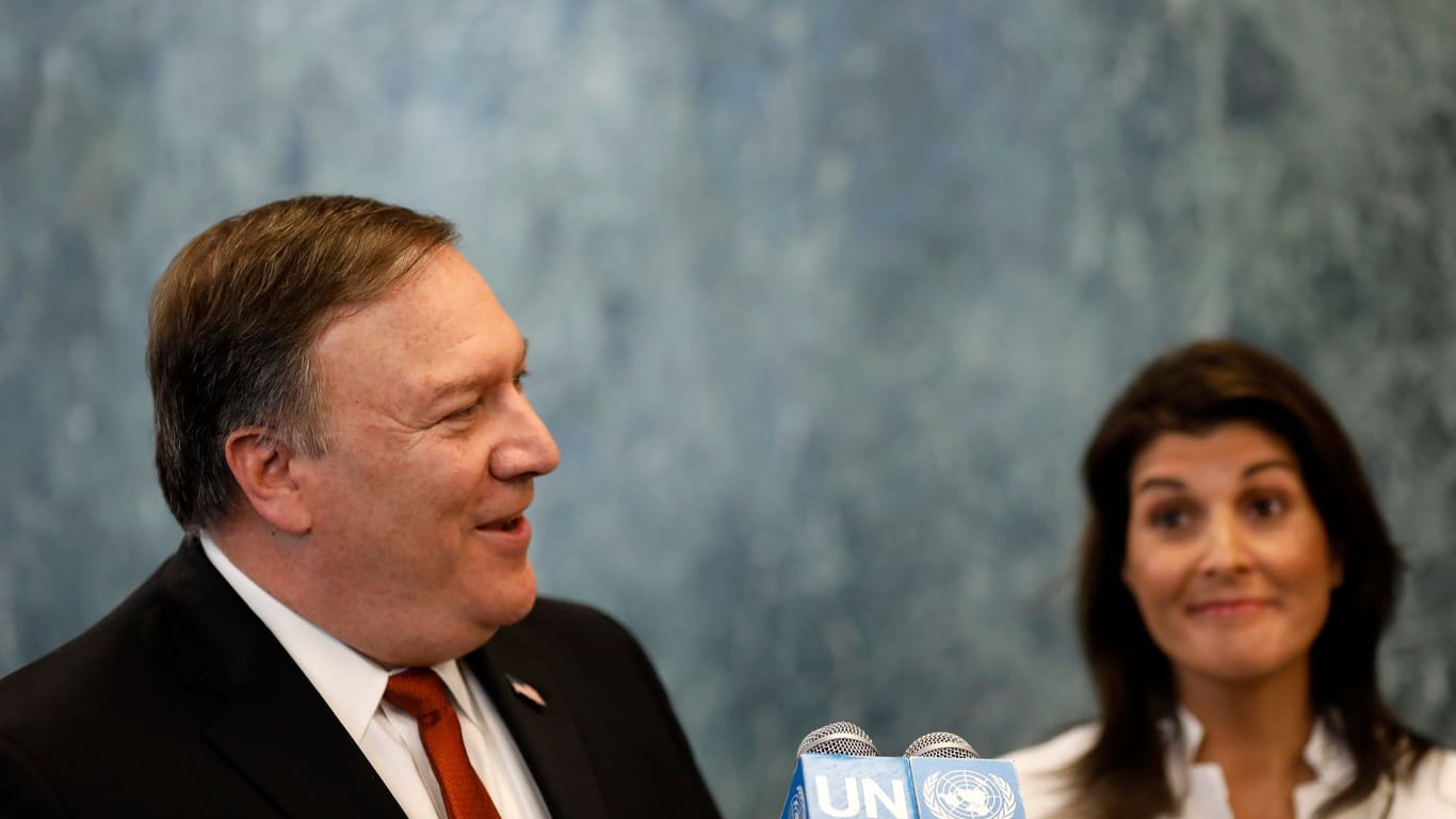 Pompeo bei UN-Sicherheitsrat