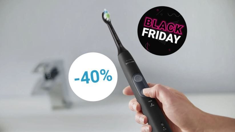 Amazon reduziert die Philips Sonicare Protective Clean am Black Friday radikal.