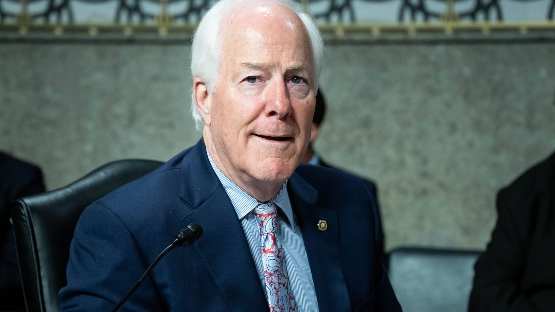 John Cornyn (Archivbild): Der Texaner unterstützte Trumps Pläne zum Bau einer Mauer an der Grenze zu Mexiko.