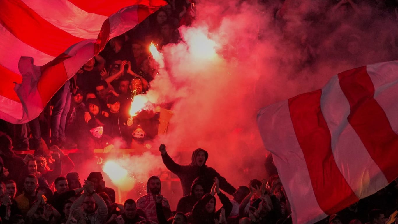 Fans von Roter Stern Belgrad