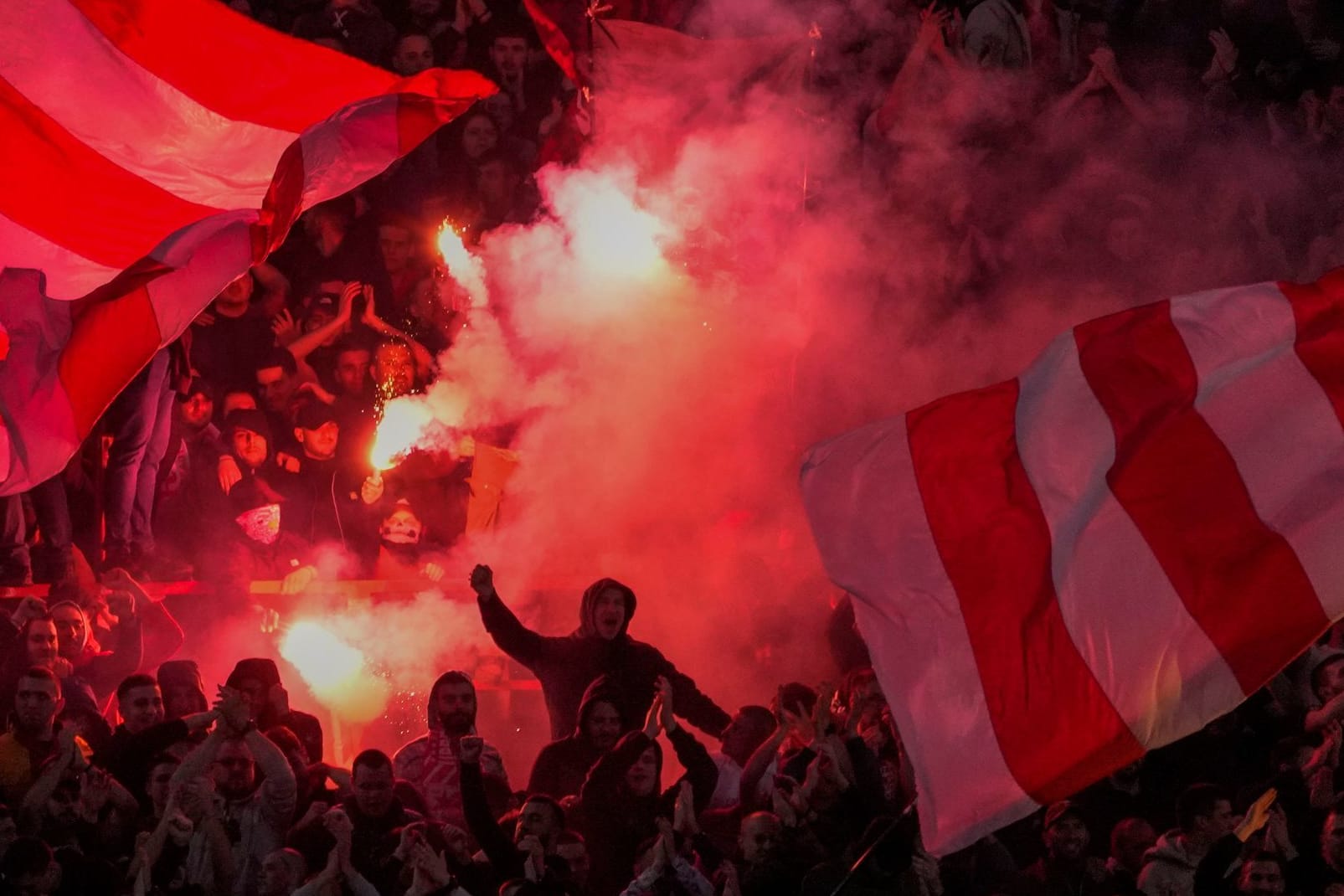 Fans von Roter Stern Belgrad