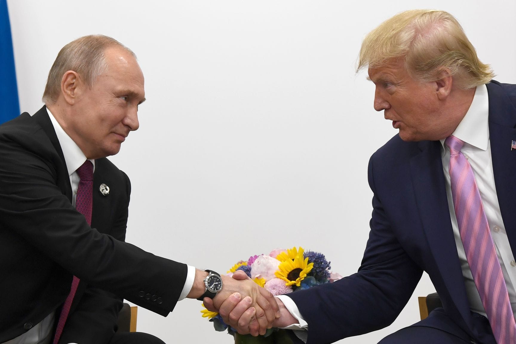 Kremlchef Wladimir Putin und der gewählte US-Präsident Donald Trump: Trumps Erklärung decke sich vollkommen mit der Haltung Moskaus, sagte Präsidialamtssprecher Dmitri Peskow.