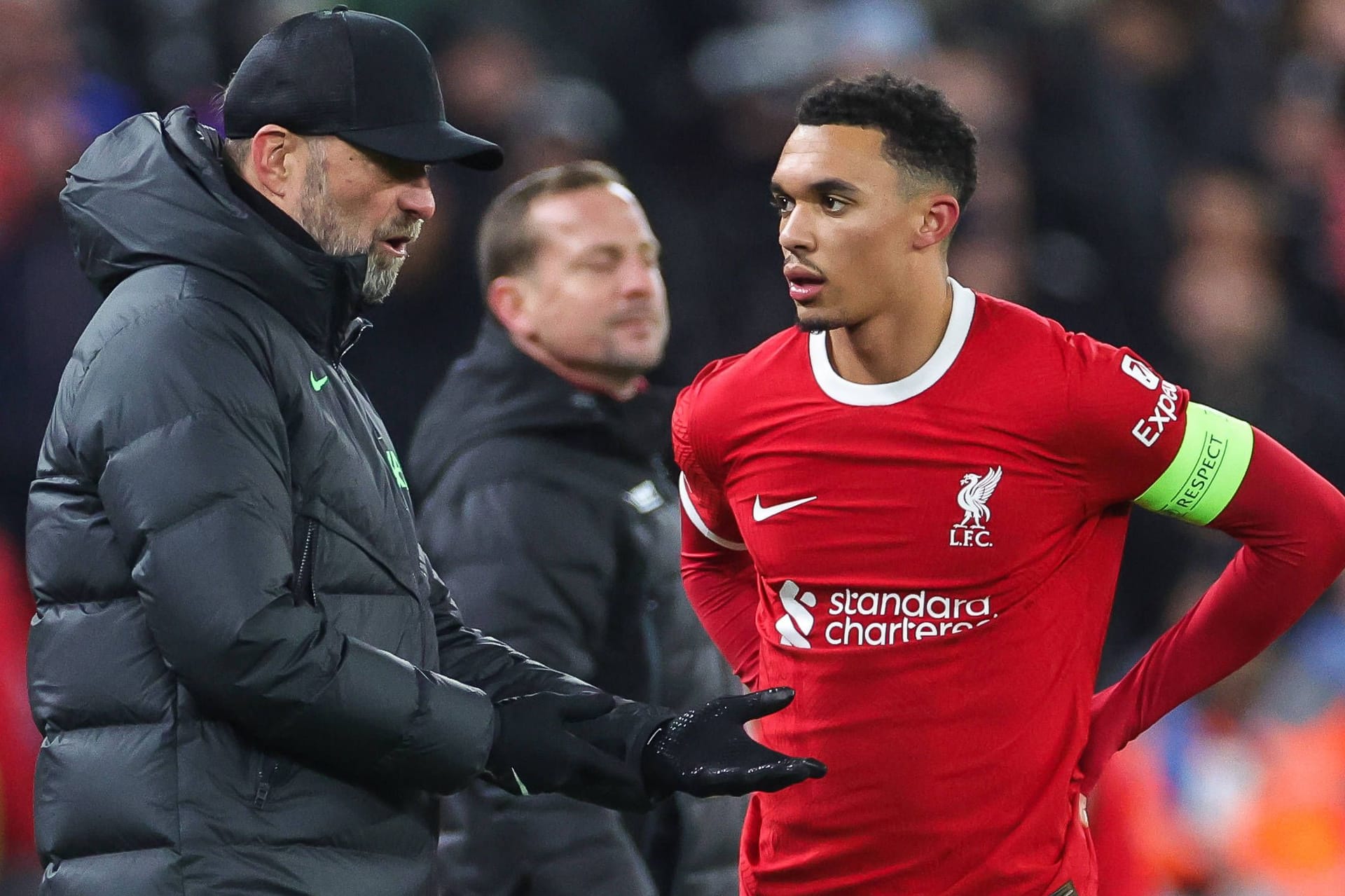 Trent Alexander-Arnold (r.): Der Außenverteidiger zählt zu den acht Engländern, die dem Nationaltrainer abgesagt haben.