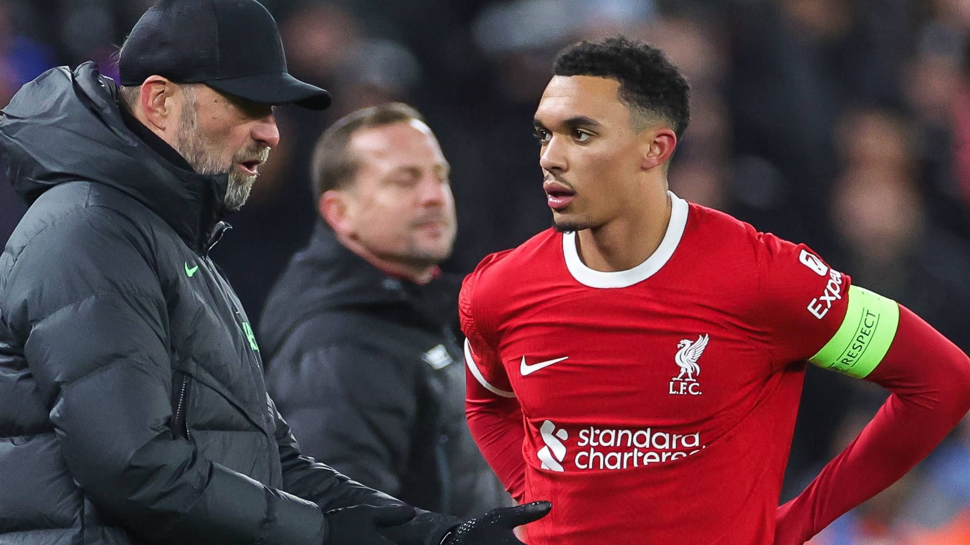 Trent Alexander-Arnold (r.): Der Außenverteidiger zählt zu den acht Engländern, die dem Nationaltrainer abgesagt haben.