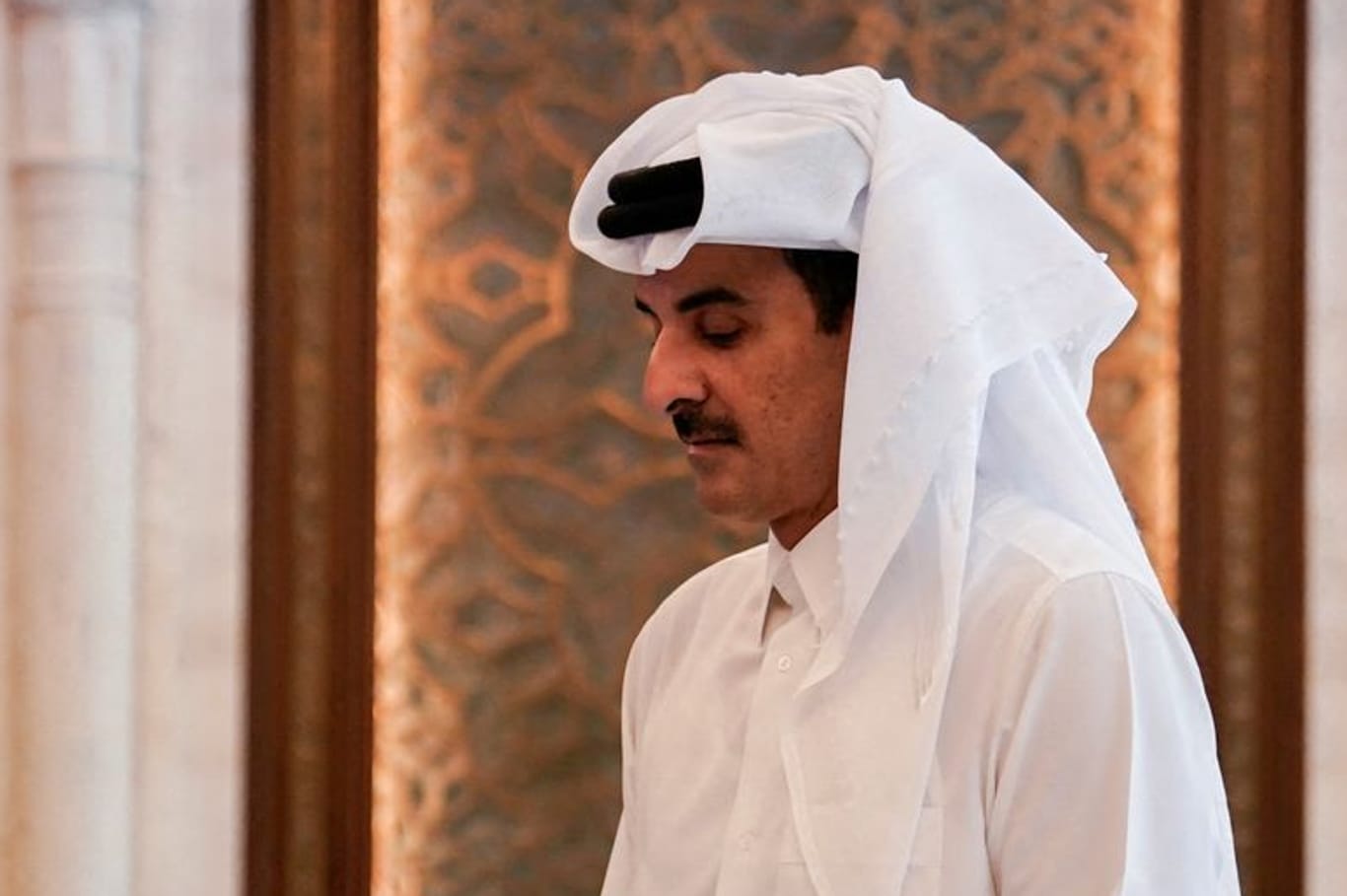 Tamim bin Hamad Al Thani: Er ist das Staatsoberhaupt des Emirats Katar.