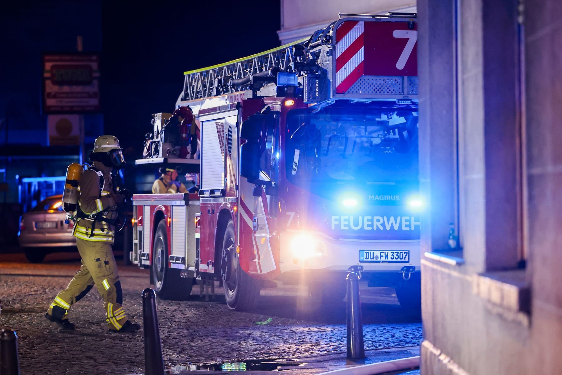 Brand in Duisburg